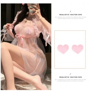 FEE ET MOI - Nipple Sticker Accessories (Pink Heart-shaped)